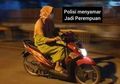 Lengkap dengan Daster dan Hijab, Anggota Polisi yang Menyamar Jadi Emak-emak Berhasil Bekuk Komplotan Begal Sadis