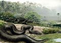 Beratnya Capai 1 Ton Lebih, Inilah Monster Ular dari Zaman Prasejarah yang Pilih Buaya Sebagai Mangsanya