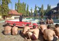 Agar Tak Hambat Kerja, 50 Polisi Gendut Digembleng Latihan Penghancuran Perut Buncit