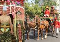 Meriahnya Kirab Kereta Kencana Pernikahan Putri Direktur Migas, Iring-Iringan Bak Royal Wedding