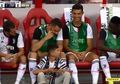 Momen Cristiano Ronaldo Sambut Hangat Penyusup Cilik Fan Juventus