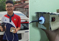 Viral, Bocah 13 Tahun yang Buat Power Bank dari Kardus untuk Kakaknya