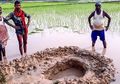 Melihat Bola Api Besar Turun dari Langit dan Terdengar Dentuman, Inilah yang Ditemukan Para Petani