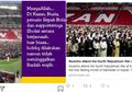 Viral di Instagram Video Suporter Bola Rusia Salat Berjamaah di Stadion Saat Waktu Ibadah Tiba, Kantor Berita Rusia Angkat Bicara