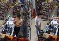 Bikin Ngakak! Seorang Pria Niatnya Merampok Mini Market dan Ancam Kasir Pakai Pisau, eh Malah Kasir Balas Keluarin Golok!