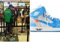 Penampakan Viral Driver Ojol Hypebeast, Padukan Jaket Seragam Ojol dengan Sepatu Seharga Rp 43 Juta, Netizen: Ginjal Kanan Gua Berontak Minta Dijual