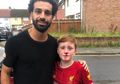 Reaksi Berkelas Mohamed Salah saat Bocah 11 Tahun Berdarah Akibat Tabrak Tiang