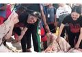 Turun Tangan Kuliti Sendiri Sapi Kurbannya, Via Vallen Sebut Dirinya Miss Kang Jagal