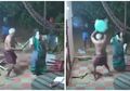 Video Perlawanan Seorang Emak-emak Selamatkan Suaminya dari Perampok dengan 'Bersenjatakan' Sandal dan Kursi