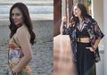 Seksinya Wulan Guritno Kenakan Tube Dress di Pantai Bak Anak Milenial