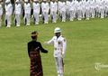 Tiba-tiba Disalami Jokowi Usai Upacara HUT RI, Inilah Sosok Hariyo Poernomo Perwira Menengah TNI AL yang Juga Orang Penting di Seskoal