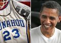 Awalnya Terlantar di Tempat Sampah, Jersey Basket Milik Barack Obama Saat Sekolah Dulu Dilelang, Segini Harganya