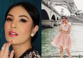 Hangout ke Paris Tanpa Suami dan Anak, Intip Gaya Seksi Nindy Ayunda dengan Dress Mini di Depan Menara Eiffel