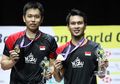 Kumandangkan Indonesia Raya di Stadion Jacobshalle Swiss, Ganda Putra Ahsan/Hendra Raih Gelar Juara Dunia 3 Kali, Jadi Kado Ulang Tahun Spesial Bagi 'The Daddies'