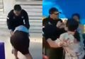 Viral Video Pembubaran Jamaah yang Sedang Beribadah di Bawah Tenda Terpal, Emak-emak Sampai Histeris Hingga Rela Sujud di Kaki Aparat Demi Selesaikan Kebaktian
