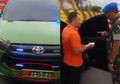 Kena Batunya! Pakai Plat Nomor TNI Palsu, Pengendara Innova yang Melintas di Tol Ditindak Langsung oleh Danpom di Tempat, Diminta Cabut Plat dan Sita Surat-surat