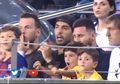 Salah Ekspresi, Anak Lionel Messi Malah Senang ketika Barcelona Gagal Menjebol Gawang Lawan