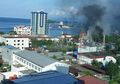 Diikuti Ratusan Orang, Demo Jayapura Rusuh hingga Massa Bakar Kantor Telkom dan Lempari Hotel, Baru Kondusif Pukul 18.30 WIT