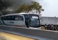 Kecelakaan Beruntun Tol Cipularang: Posisi Tepat di Belakang Sumber Kecelakaan, Bus Ini Justru Cuma Lecet Sementara yang Lain Ringsek Terbakar