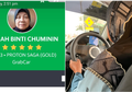 Suaminya Idap Kanker dan Miliki Anak dengan Keterbelakangan Mental, Wanita 60 Tahun Ini Rela Jadi Tulang Punggung Sebagai Sopir Ojek Online