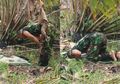 Hanya Beralas Daun Sawit, Anggota Kodim PPU Jalankan Kewajiban Salat Saat Bekerja Keras Padamkan Kabakaran Hutan di Kalimantan, Tetap Jadikan Ibadah Prioritas Sembari Jalankan Kewajiban