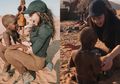 Pakai Celana Suede Ketat, Nikita Willy Berbaur dengan Anak Desa di Himba, Namibia, Afrika Selatan
