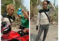 Viral Video Seorang Pria Gondrong Naiki Motor Gede Ketahuan Curi Celana Dalam, Dicegat dan Diinterogasi Emak-emak