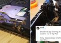 Bongkar PlayStation 4 untuk Dibersihkan, Cowok Ini Temukan Banyak Kecoa Mati