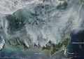 Penampakan Kalimantan dari Satelit Nasa: Selimut Kabut Asap karena Karhutla yang Diprediksi Awet hingga Oktober
