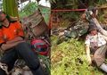 Viral Foto-foto Petugas Gabungan Kelelahan Melawan Kebakaran Hutan di Kalteng hingga Tertidur di Atas Rerumputan