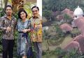Kaya 7 Turunan, Begini Rumah Mewah Ibu Bams Eks Samson yang Mirip Istana Lengkap dengan Air Terjun Pribadi