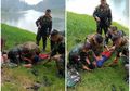 Naluri Bahaya, Prajurit TNI Langsung Lompat ke Sungai Selamatkan Bocah Papua yang Tenggelam