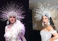 Unggah Instastory, Syahrini Bandingkan Dirinya dengan Beyonce Saat Pakai Headpiece Karya Rinaldy Yunardi