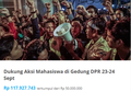 Ananda Badudu eks Banda Neira Galang Dana untuk Dukung Demo Mahasiswa