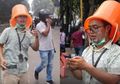 Demo di Gedung DPRD Sumut Berakhir Ricuh, Jurnalis Kompas TV Dedi Rizki Pakai Ember untuk Lindungi Diri, Alasannya Tak Terduga Tapi Bikin Miris Hati