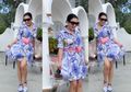 Penampilan Centil Syahrini Kenakan Mini Dress di Atas Lutut dan Tas Pinggang Mungil saat Liburan ke Italia Curi Perhatian