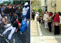 Nekat Berangkat Ikut Aksi Demontrasi, Beberapa Pelajar Dijemput Orang Tuanya dengan Kondisi Babak Belur : Bibirnya Gede, Matanya Habis Dipukul, Sedih Banget Saya