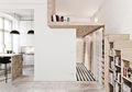 Inspirasi Apartemen Mikro Kurang dari 30 Meter Persegi, Kamar Tidur Nempel dengan Dapur!
