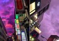 Topan Hagibis Datang, Langit Jepang Berubah Jadi Pink Keunguan