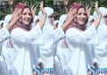 Ngaku Modal Browsing di Internet, Bule Cantik Asal Jeman Nekat Ngajar di Surabaya Sampai Ikut Manasik Haji
