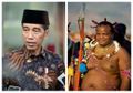 Hadiri Pelantikan Jokowi, Raja Mswati III Rupanya Punya 15 Istri dan Gaya Hidupnya Mewah