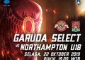 Link Live Streaming Garuda Select Vs Northampton U-18, Laga Pertama Pasca Latih Tanding!