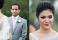 Pakai Anting Bertuliskan Tanah Air, Istri Nadiem Makarim Tampil Anggun Saat Pelantikan Menteri
