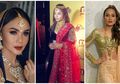 Ikut Rayakan Diwali, Cantiknya Yuni Shara hingga Cinta Laura Gunakan Saree India