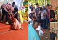 'Sesaat Namun Begitu Indah', Pria Ini Tak Kuasa Menahan Tangis di Pusara Istri yang Meninggal Setelah Pingsan saat Resepsi Pernikahan