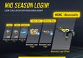 Ini Dia Hadiah Gratis dan Permanen Event : Mid Season Login CODM