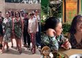 Kumpul Sosialita Jetset, Krisdayanti dan Mayang Sari Kenakan Dress Mahal Motif Acak yang Curi Perhatian