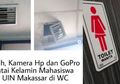 Waduh! Heboh Penemuan Kamera di Toilet Mahasiswi UIN, Baru Ketahuan Padahal Dipasang Berbulan-Bulan Lalu
