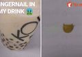 Cewek Ini Temukan Potongan Kuku dalam Minuman Boba, KOI Minta Maaf