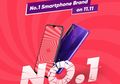Mega Sale 11.11, realme Jadi Ponsel Terlaris di Shopee dan Akulaku